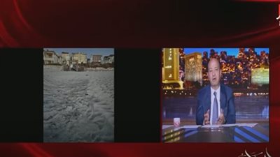 شاهد.. رد الإسكان على ماسورة صرف الإسكندرية