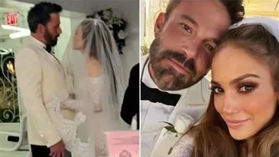 تفاصيل حفل زفاف جينيفر لوبيز وبن أفليك.. والفساتين سر تصدرها التريند