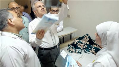وكيل وزارة الصحة بالدقهلية يتفقد سير العمل بمستشفى تمي الأمديد المركزي
