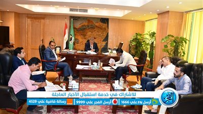 محافظ الفيوم يوجه بسرعة الانتهاء من رصف الشوارع الحيوية بالمحافظة