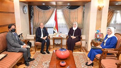 القباج تستقبل السفير الفلبيني في القاهرة لمناقشة سبل التعاون