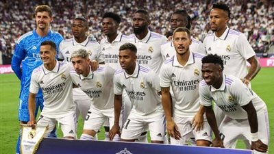 تشكيل ريال مدريد ضد آينتراخت فرانكفورت الأربعاء 10 أغسطس 2022 في نهائي السوبر الأوروبي Real Madrid vs Eintracht Frankfurt