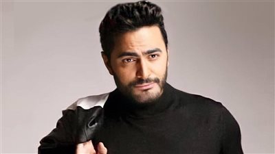 تامر حسني يستعد لحفل افتتاح ستاد كرة القدم الإسباني 