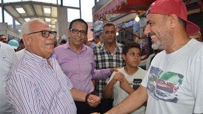 سوق الأسماك يدار من خلال منظومة إلكترونية متكاملة ببورسعيد 