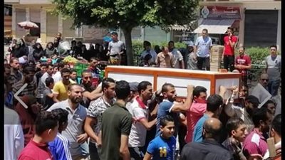 من عاش على شئ مات عليه.. تشيع جنازة غريق الوضوء بالدقهلية