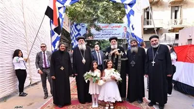 البابا تواضروس يدشن كنيسة القيامة برابطة القدس