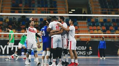 طائرة الزمالك يفوز على ألعاب دمنهور بنتيجة 3-0 في الدور التمهيدي للدوري