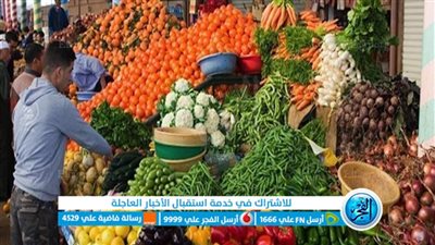 تعرف على أسعار الخضروات والفواكه اليوم الاربعاء في الدقهلية