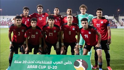 تردد القنوات الناقلة لمباراة مصر والجزائر في نصف نهائي كأس العرب للشباب 2022