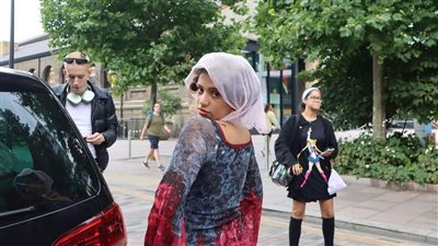  جنا عمرو دياب في أحدث ظهور (صور)