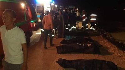 بعد مصرع 17 شخصا.. مدير أمن سوهاج يتابع حادث الطريق الصحراوي الغربي