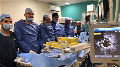 الرعاية الصحية: علاج 3 حالات معقدة وعالية الخطورة باستخدام تقنية IVUS 