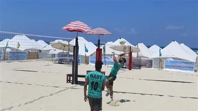 انطلاق المهرجان الرياضي الرابع للرياضات الشاطئية لطلبة الجامعات بمطروح