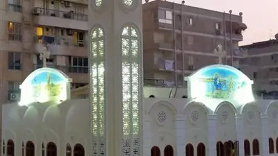 تفاصيل حريق كنيسة الأنبا بولا بمصر الجديدة