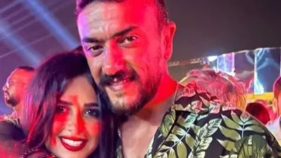 أحدث ظهور لياسمين عبد العزيز وأحمد العوضي (صورة)