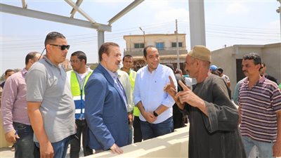 محافظ المنوفية يتابع تنفيذ مشروعات 