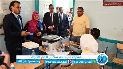 محافظ الفيوم يتفقد أعمال القافلة التنموية الشاملة لـ 