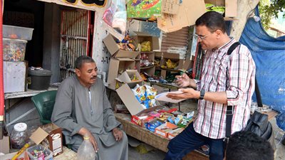  مياه سوهاج تنظم قافلة مائية بقري ونجوع البلينا