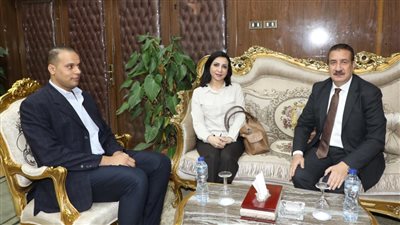 محافظ المنوفية يلتقى مسئول المعهد القومى للحوكمة والتنمية المستدامة 