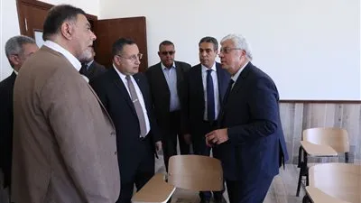 وزير التعليم العالي ورئيس جامعة الإسكندرية يتفقدان جامعة الإسكندرية الأهلية