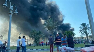 محافظ الإسكندرية يوجه بحسر الخسائر في مول كارفور 