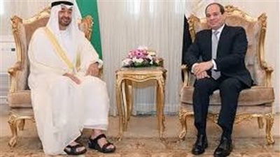 الرئيس السيسي والشيخ محمد بن زايد.. زيارات متبادلة وعلاقات وطيدة 