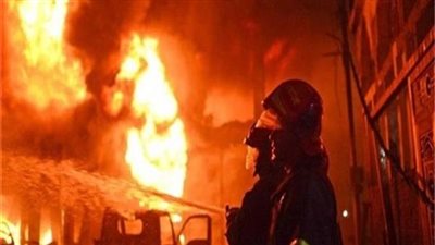 ماس كهربائي واحتراق 50 كرتونة.. تفاصيل حريق مصنع أحذية بأبو رواش بكرداسة