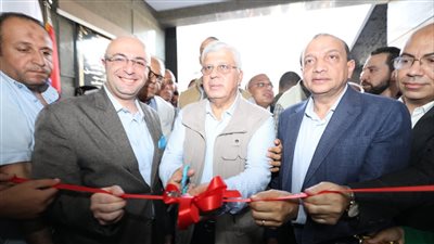وزير التعليم العالي ومحافظ بني سويف ورئيس الجامعة يفتتحون عددًا من المشروعات