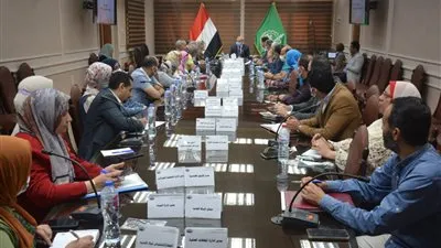 محافظ القليوبية يناقش التعاون مع هيئة التخطيط العمراني 