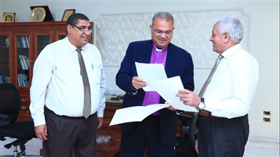 المجلس الإنجيلي العام ورؤساء المذاهب يجتمعون برئاسة الدكتور القس أندريه زكي