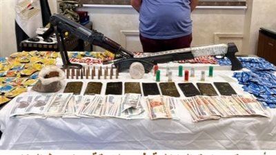 ضبط عنصر إجرامى شديد الخطورة محكوم عليه فى العديد من القضايا بالجيزة