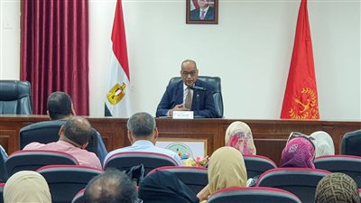 وكيل تعليم بورسعيد يستعرض رؤية الوزارة لاستقبال العام الدراسي الجديد