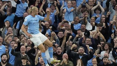 هاتريك هالاند يقود مانشستر سيتي لاكتساح نوتينجهام فورست بسداسية في الدوري الإنجليزي