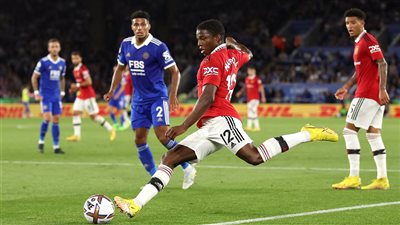 أهداف مباراة مانشستر يونايتد وليستر سيتي اليوم الخميس في الدوري الإنجليزي