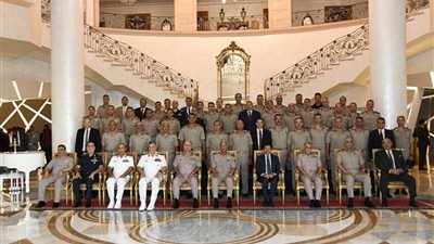 وزير الدفاع يشهد مراسم تكريم أبطال القوات المسلحة المحققين لإنجازات رياضية