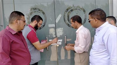 غلق وتشميع منشآت طبية مخالفة بمركز ومدينة العياط