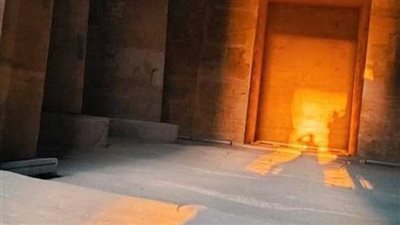 البحوث الفلكية: تعامد الشمس على قدس الأقداس بمعبد هيبس إعجاز وانجاز (فيديو)