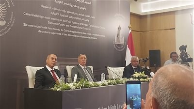 شبل: 150 وسيلة إعلام دولية ومحلية تشارك في تغطية اجتماع المحاكم الدستورية