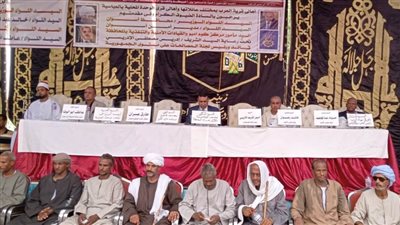  مراسم الصلح بين عائلتي آل حماد الجعفرى وآل رشيدي الخرانقة العبابدة بأسوان