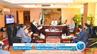 محافظ الفيوم يتابع أعمال رفع كفاءة قسم الاستقبال والطوارئ بالمستشفى العام