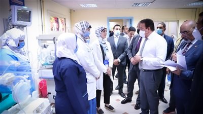 تفاصيل تفقد وزير الصحة لمستشفى الفيوم النموذجي