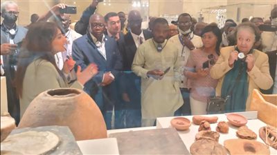 رؤساء المحاكم الدستورية بمصر وإفريقيا في ضيافة متحف الحضارة