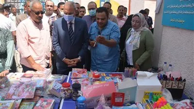 محافظ القليوبية يفتتح معرض 