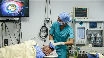 9 آلاف عملية عيون لغير القادرين بقرى ومراكز أسوان
