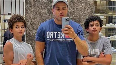 محمد نور يحتفل بعيد ميلاد نجليه على 'إنستجرام'