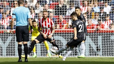 موعد مباراة آرسنال أمام برينتفورد في البريميرليج والقناة الناقلة