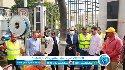 محافظ كفر الشيخ يشهد محاكاة حية لمواجهة السيول استعدادًا للشتاء