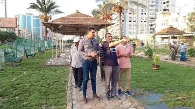 استعدادا لتنظيم مؤتمر المناخ.. جهود مكثفة بالدقهلية لزيادة المساحات الخضراء