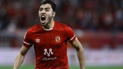 أكرم توفيق رجل مباراة الأهلي والإسماعيلي