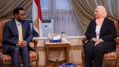 لهذا السبب.. وزيرة التضامن الاجتماعي تستقبل نظيرها الصومالي (صور)